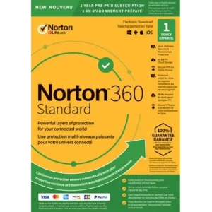 Norton 360 Standard - 1-Year / 1-Device - Global